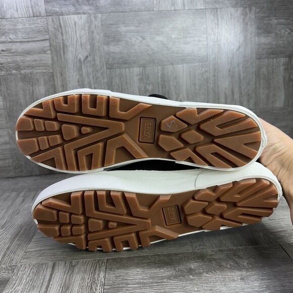 Vans Mary Jane Women's size 10 Black White Causal Shoes - Picture 7 of 8